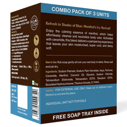 Wow Skin Science Wild Aqua & Ceramide Moisturizing Soap ??Cooling, Hydrating & Skin Nourishing for All Skin Types