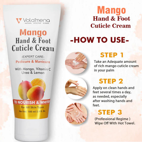 Volamena Mango Hand & Foot Cuticle Cream - 100 ml