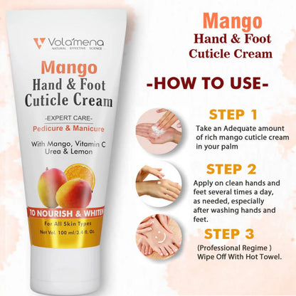 Volamena Mango Hand & Foot Cuticle Cream - 100 ml