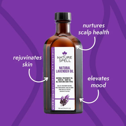 Nature Spell Lavender Oil For Hair & Skin - 150 ml