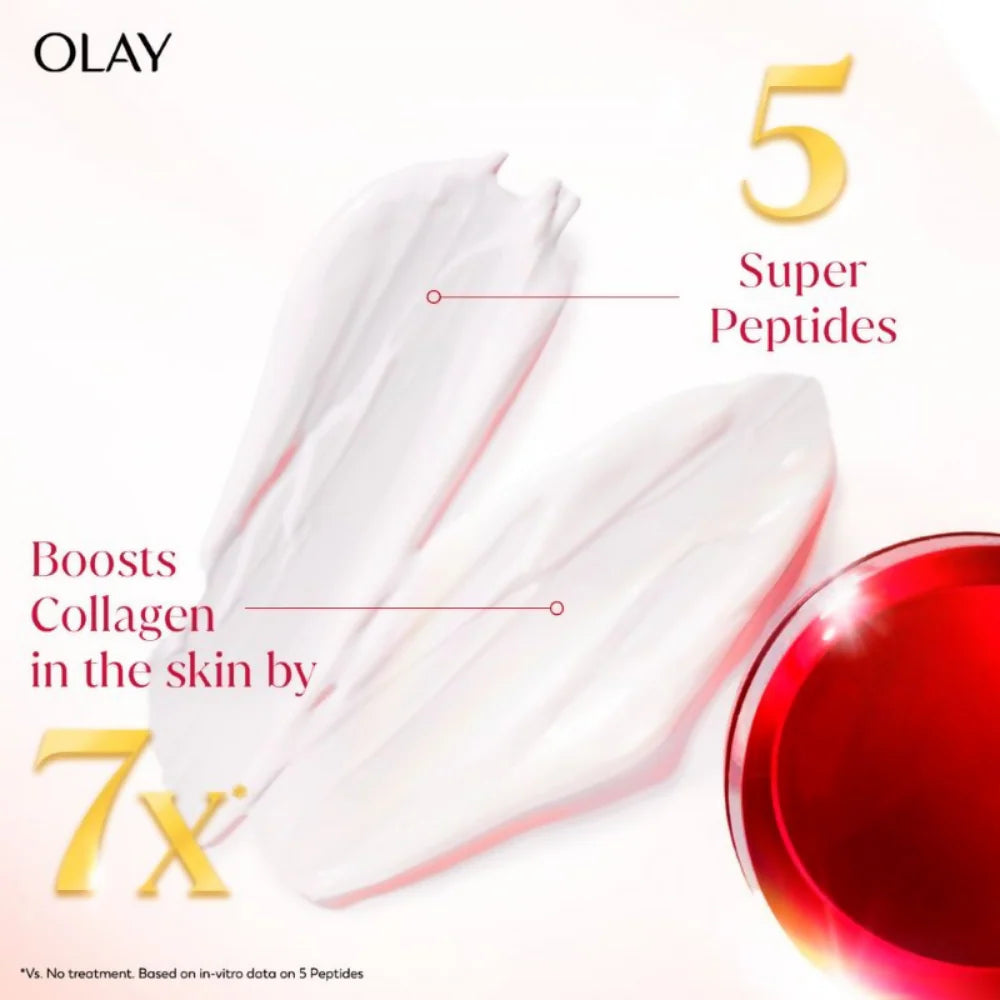 Olay Super Collagen Peptides Moisturizer For Firm & Lifted Skin - 45 gm