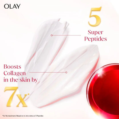 Olay Super Collagen Peptides Moisturizer For Firm & Lifted Skin - 45 gm