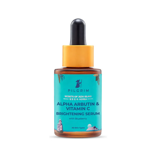 Pilgrim 2% Alpha Arbutin & 3% Vitamin C Brightening Face Serum For Glowing Skin - Korean Skin Care