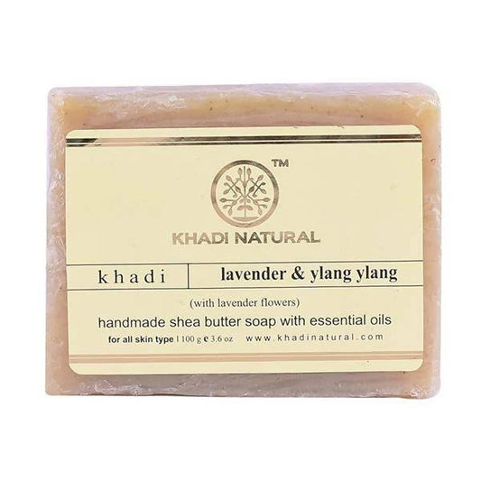 Khadi Natural Lavender & Ylang Ylang Soap - 100 gm