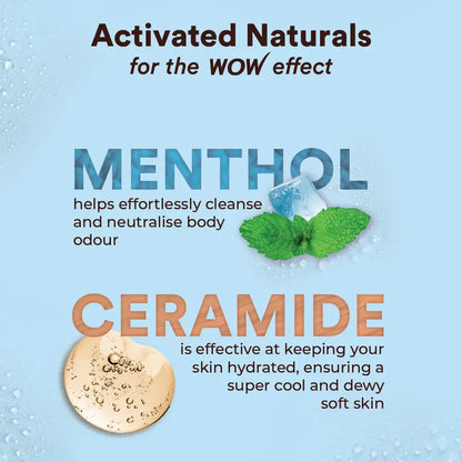 Wow Skin Science Wild Aqua & Ceramide Moisturizing Soap ??Cooling, Hydrating & Skin Nourishing for All Skin Types