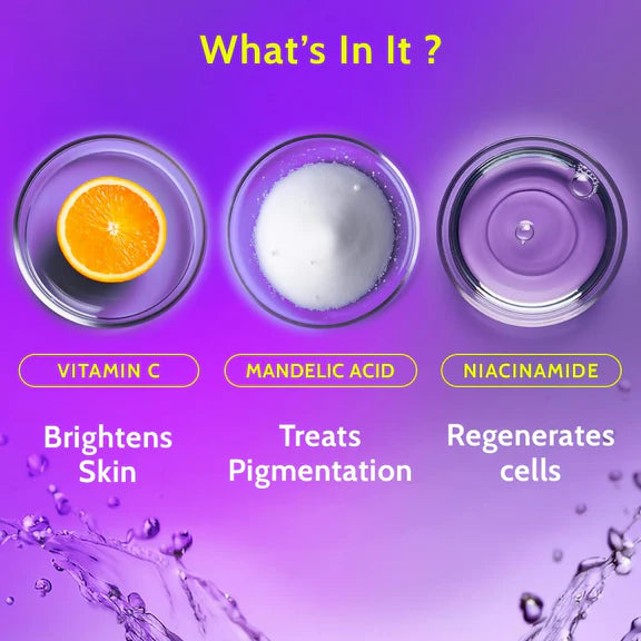 Chemist at Play Brightening Roll On And Body Wash For Glowing Skin Combo Kit - combo