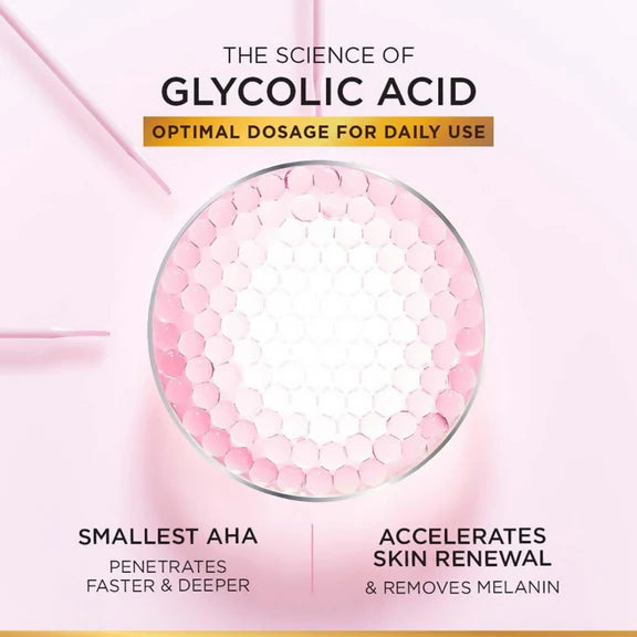 L'Oreal Paris Glycolic Bright Daily Foaming Facial Cleanser - 50 gm