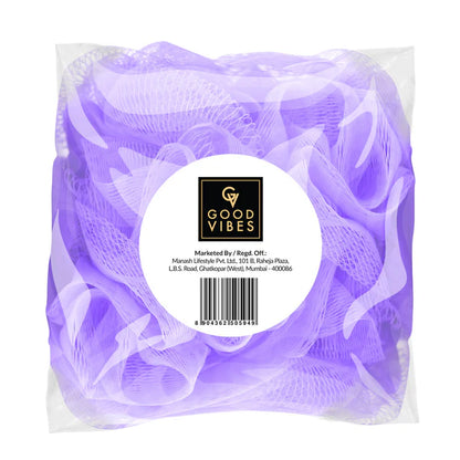 Good Vibes Loofah - Purple - 1Pc