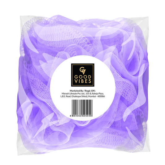 Good Vibes Loofah - Purple - 1Pc