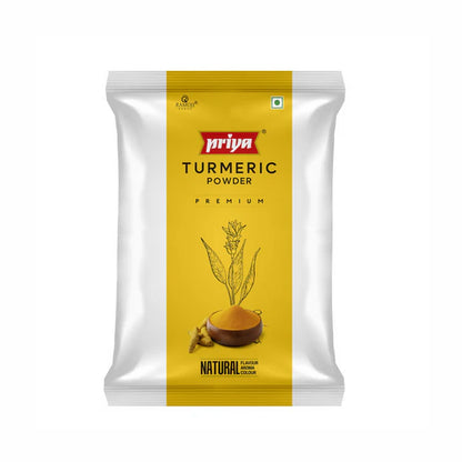 Priya Turmeric (Haldi) Powder - 100 gm - Pack of 5