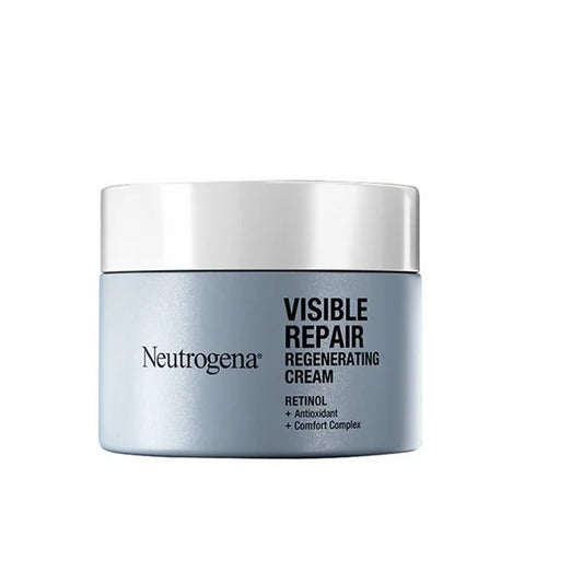 Neutrogena Visible Repair Regenerating Cream with Retinol + Peptide For Anti-Ageing, Wrinkles & Fine Lines - 50 gm