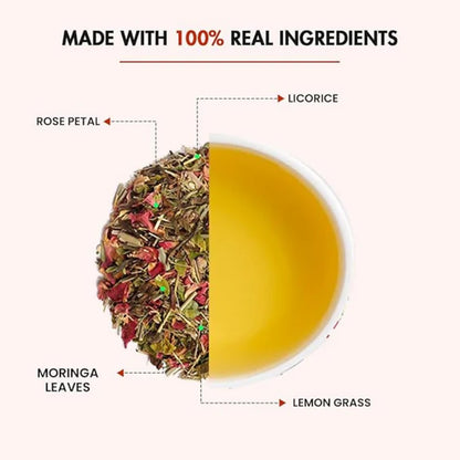 Tea Treasure 28 Days Detox Wellness Tea Bags - 28 bags