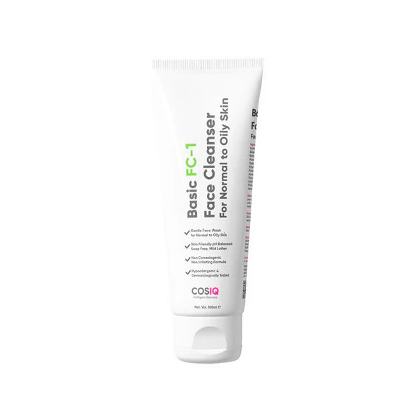 Cos-IQ FC-1 Face Cleanser for Oily Skin - 100 ml