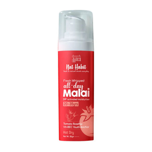Nat Habit Tomato Rosehip Light Face Moisturizer - 30 gm