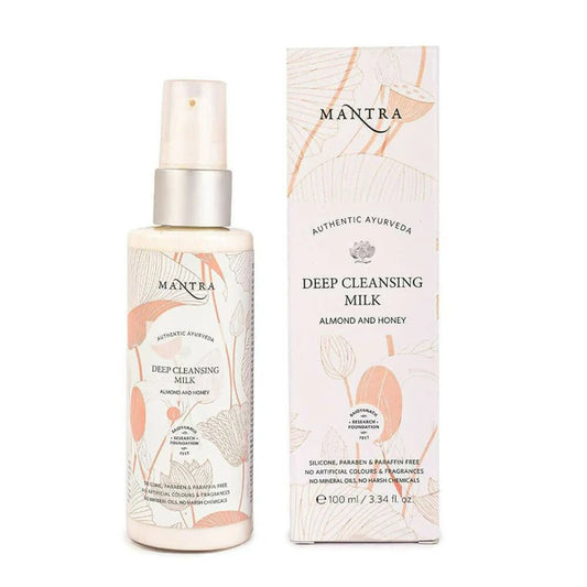 Mantra Herbal Deep Cleansing Milk Almond and Honey - 50 ml