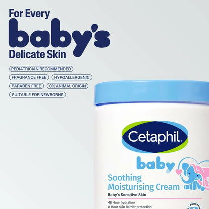 Cetaphil Baby Soothing Moisturising Cream - 566 gm