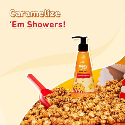Plum BodyLovin' Caramel Popcorn Body Wash - 240 ml