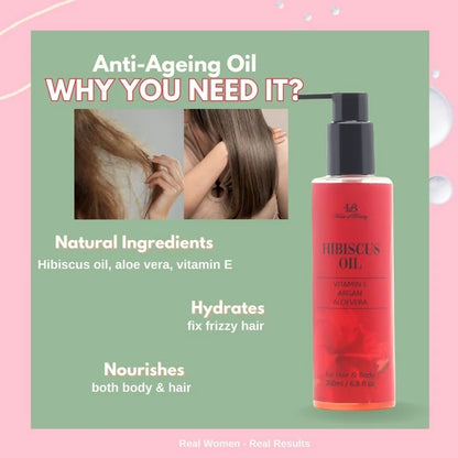 House of Beauty Hibiscus Oil - 200 ml
