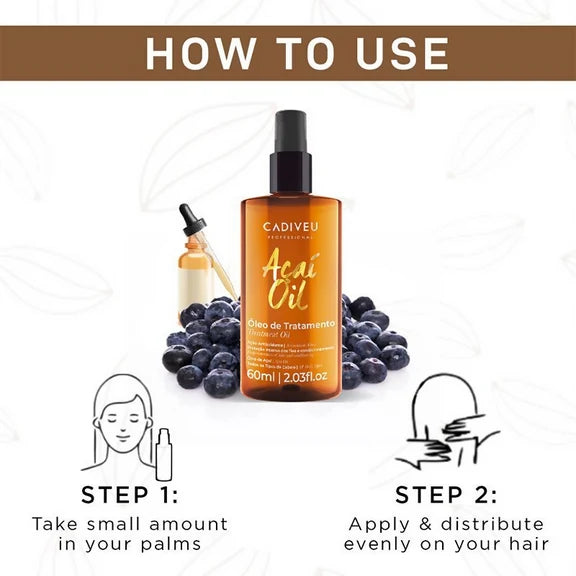 Cadiveu Acai Oil - 60 ml