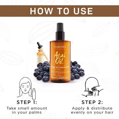 Cadiveu Acai Oil - 60 ml