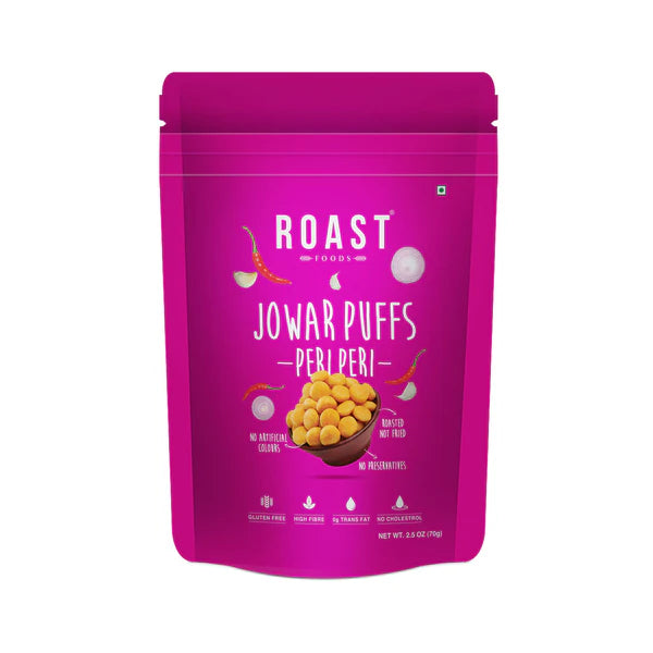 Roast Foods Jowar Puff Peri peri - 70 gm