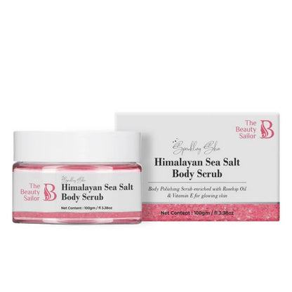 The Beauty Sailor Sparkling Skin Himalayan Sea Salt Body Scrub - 100 gm