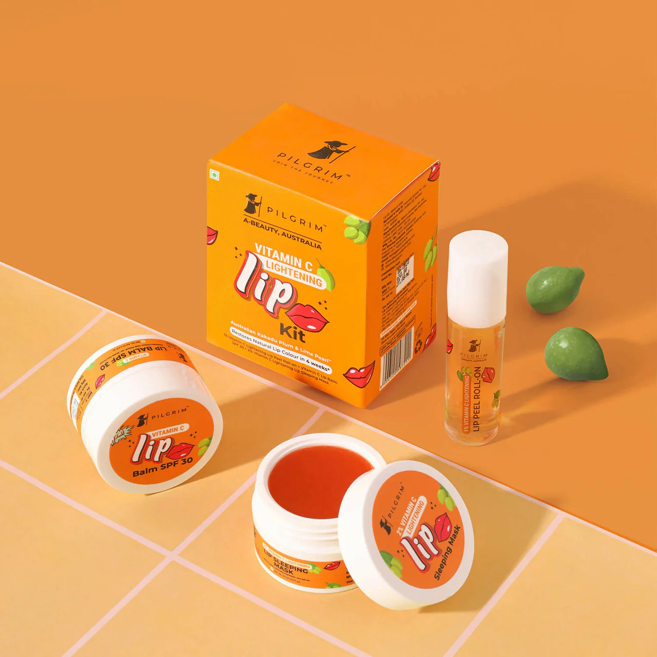 Pilgrim Vitamin C Lip Lightening Kit