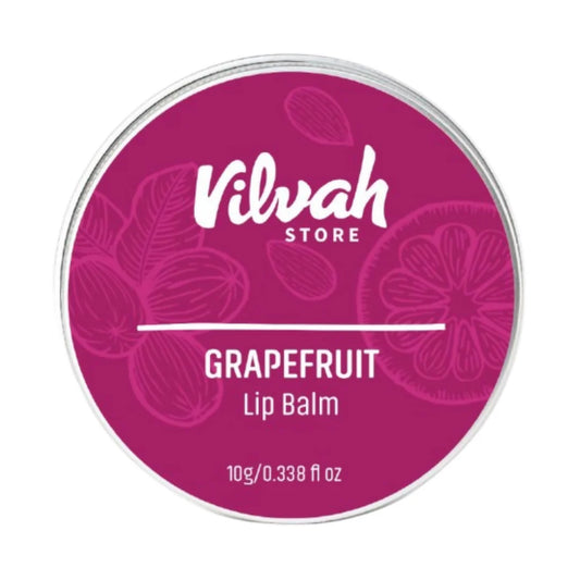 Vilvah Store Grapefruit Lip Balm Enriched With Shea Butter