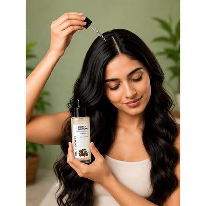 THE LIVING CO. Shikakai + Bhringraj Stimulating Scalp Serum - 65 ml