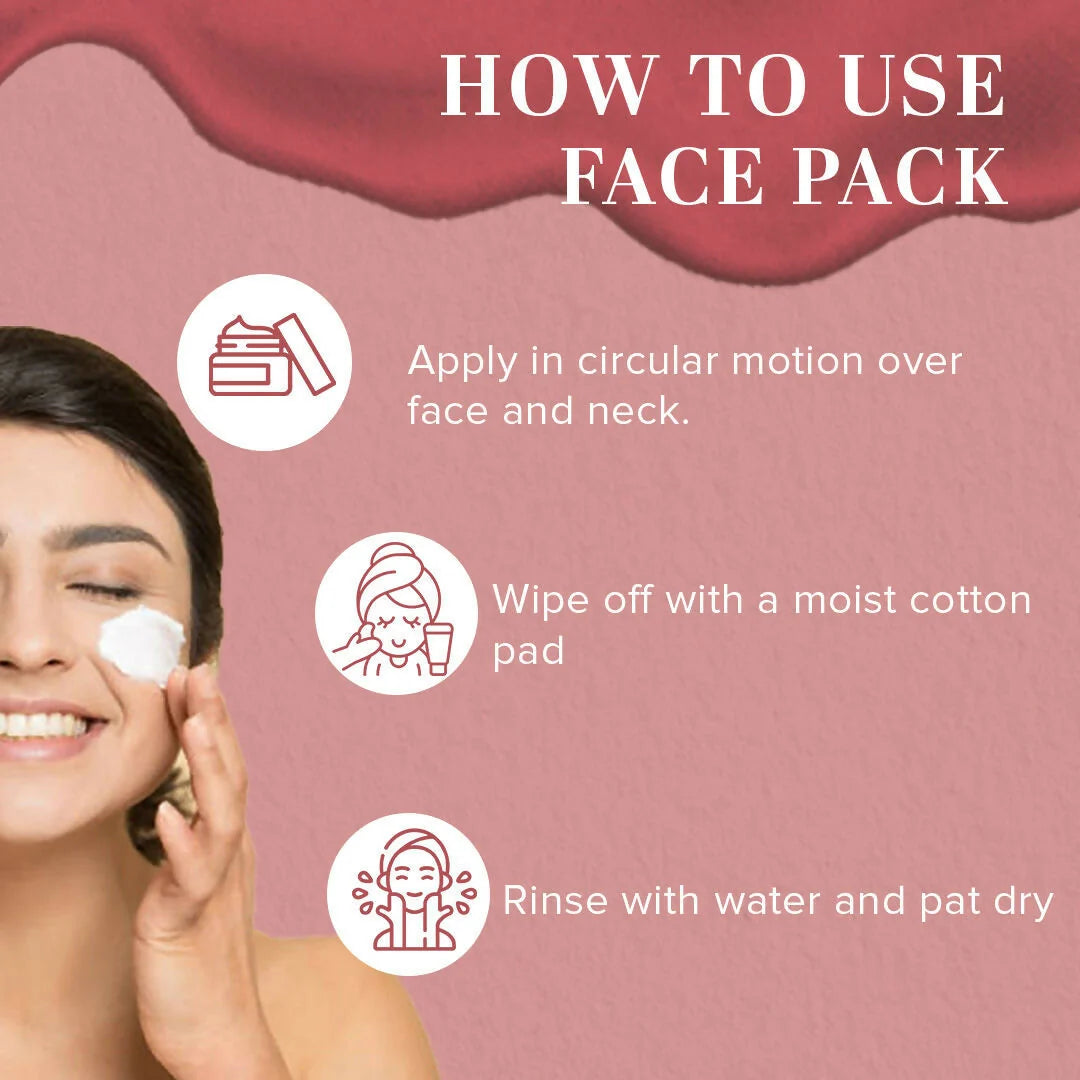 Khadi Natural Rose & Papaya Face Scrub + Rosewater Skin Toner - combo