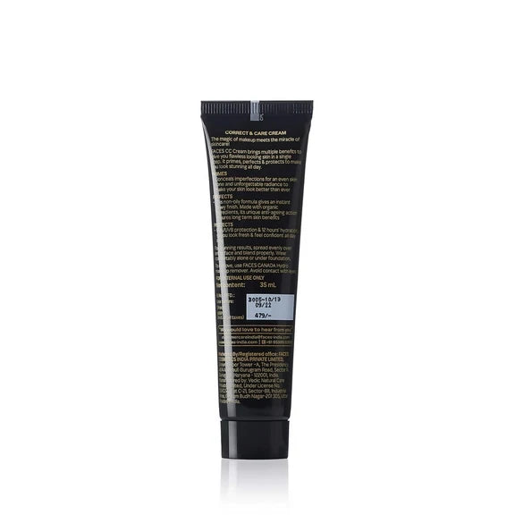 Faces Canada Color Correcting CC Cream with SPF 20 - Natural Hydrates - 35 gm