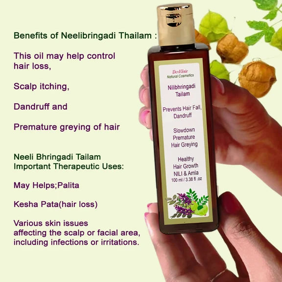 DevElixir Neeli Bhringadi Hair Oil - 100 ml