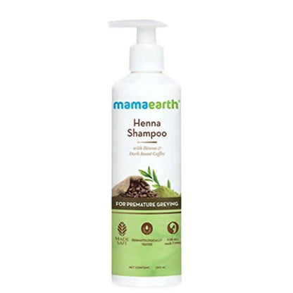 Mamaearth Henna Shampoo For Premature Greying