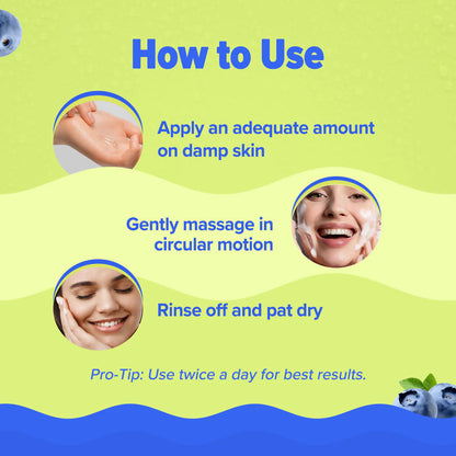 Aqualogica Bright+ Smoothie Face Wash - 100 ml