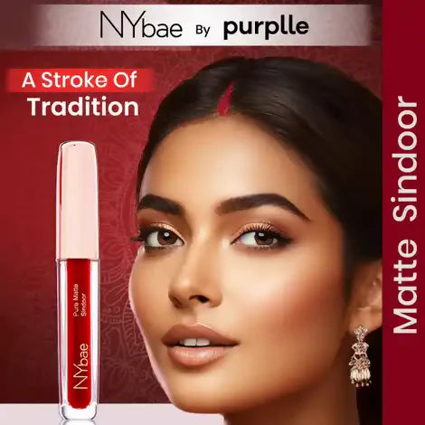 NY Bae Pure Matte Sindoor - Merry Maroon 02 - 2.5 ml