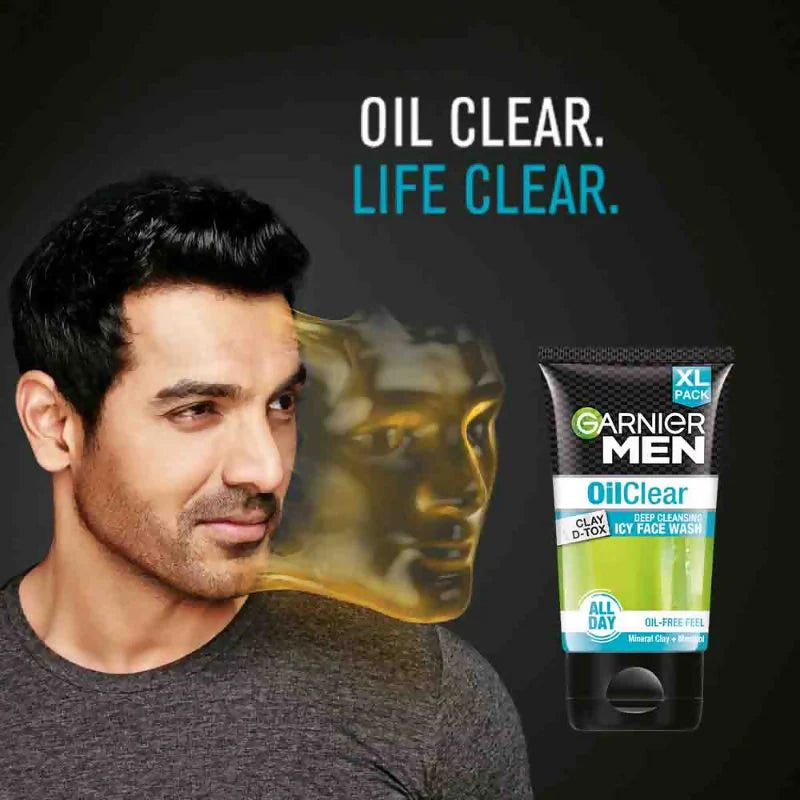 Garnier Oil Clear Facewash For Men