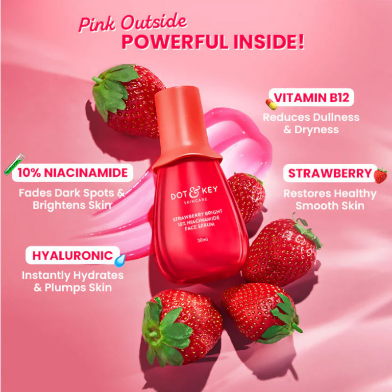 Dot & Key Strawberry Bright 10% Niacinamide Face Serum - 30 ml
