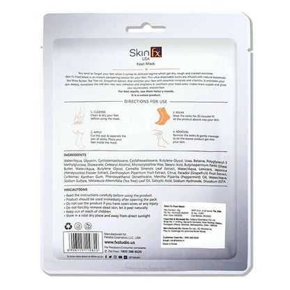 Skin Fx Foot Mask For Nourishing And Smoothening - 16 gm