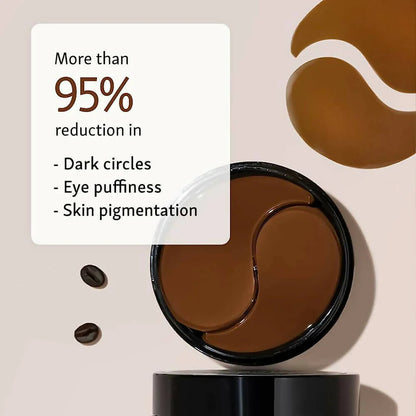 mCaffeine Coffee Hydrogel Under Eye Patches for Dark Circles - 30 pairs