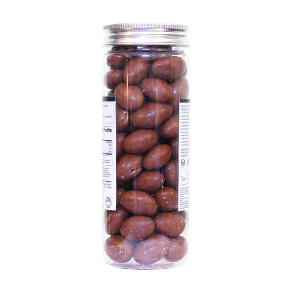 Tassyam Organics Chocolate Coated Almonds - 200 gm