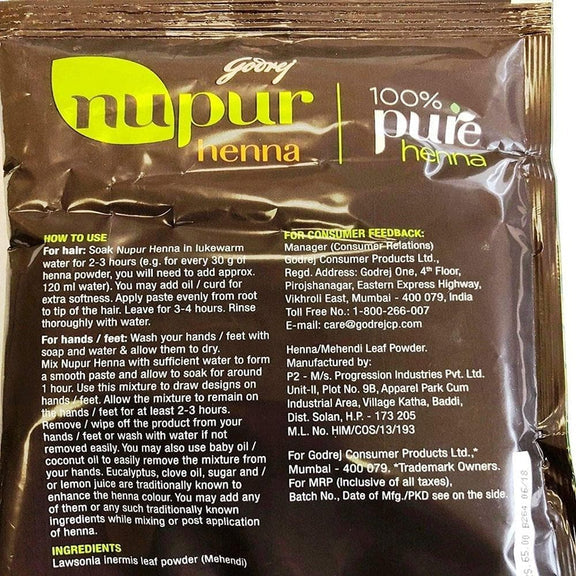 Godrej Nupur Henna - 120 gm