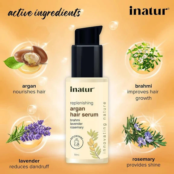Inatur Argan Hair Serum - 50 ml