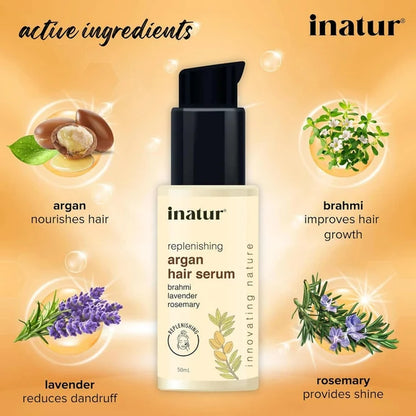 Inatur Argan Hair Serum - 50 ml