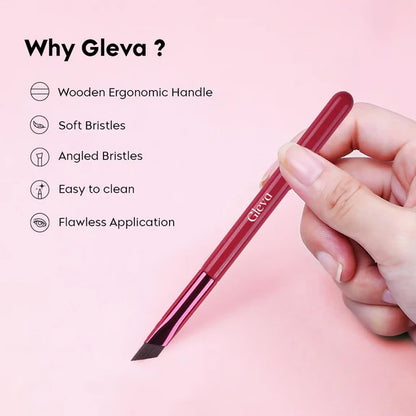 Gleva Multi-Function Eyebrow Brush - Pink