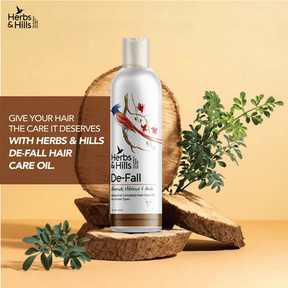 Herbs & Hills De-Fall Bioactive Complete Hair Care Oil - 100 ml