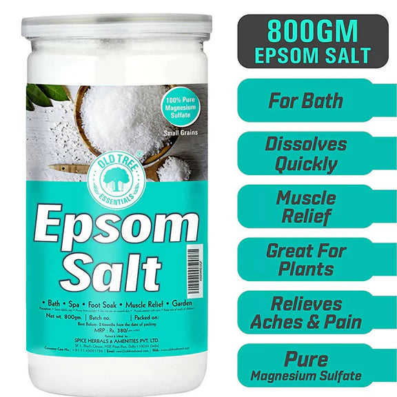 Old Tree Epsom Bath Salt - 800 gm