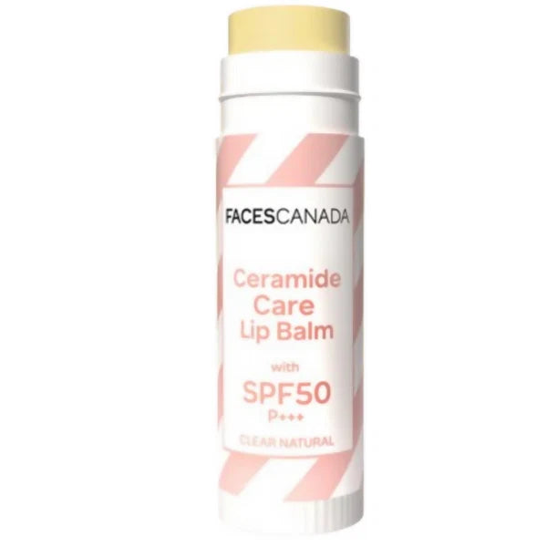 Faces Canada Ceramide Care Lip Balm - Clear Natural 01 - 4 gm