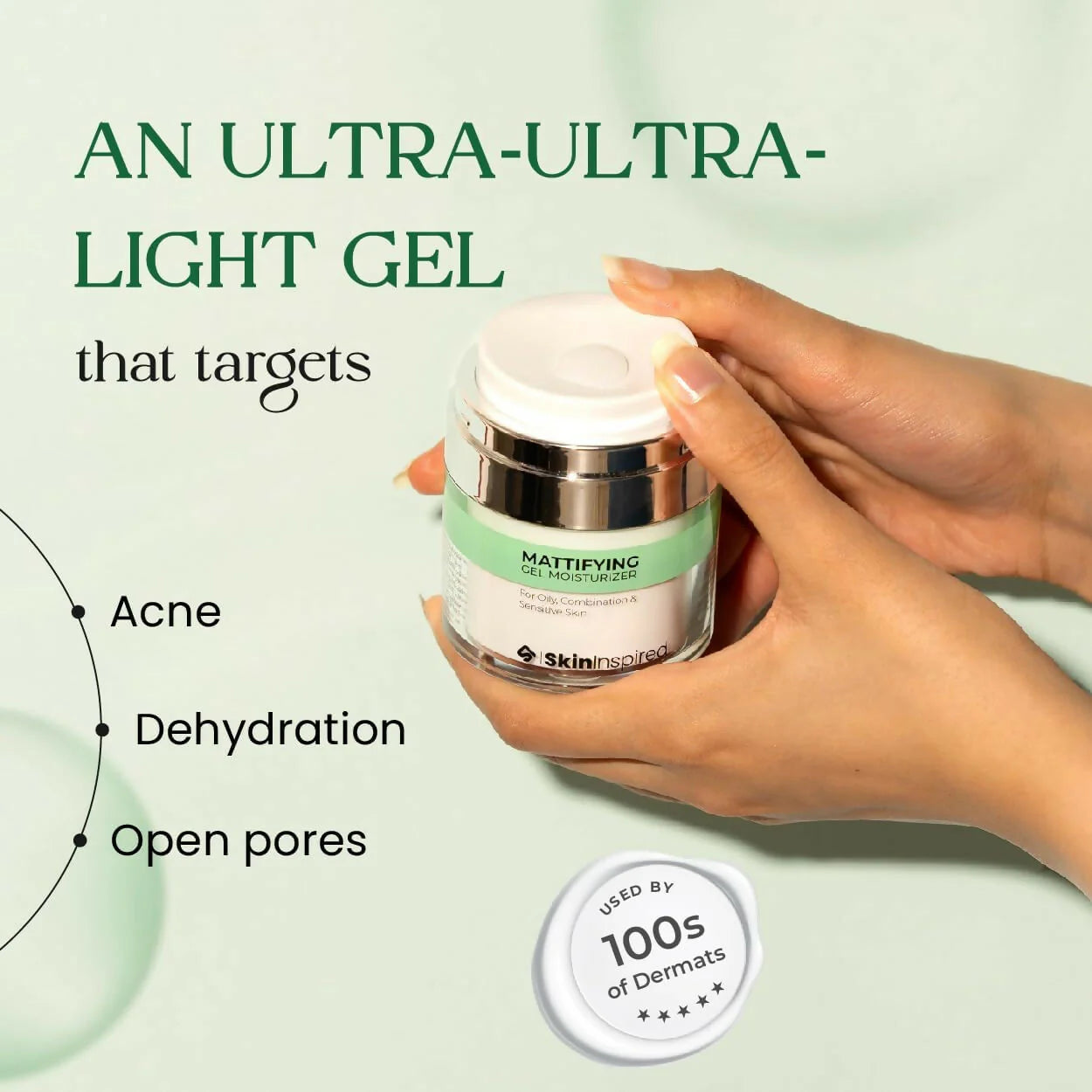 SkinInspired Mattifying Gel Face Moisturizer - 50 gm