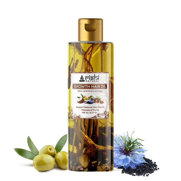 Rishi Natural Growth Hair Oil - 150 ml