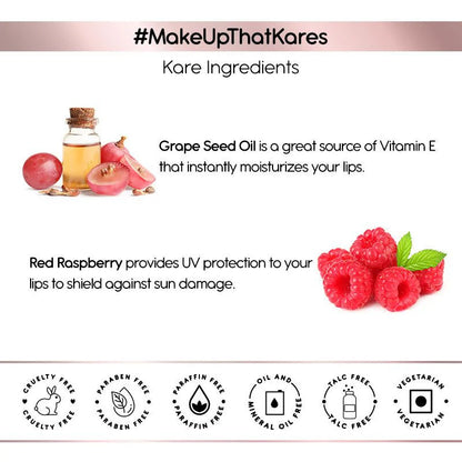 Kay Beauty By Katrina Kaif Matte Drama Long Stay Lipstick - Muse